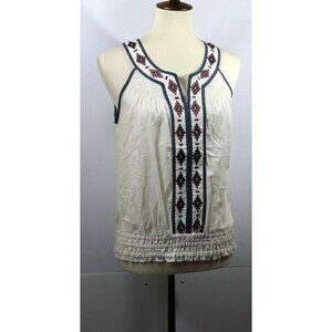 Payton Women's White Cotton Top Size S